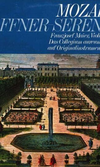 Haffner Serenade K.250 LP (GER 1977):Mozart