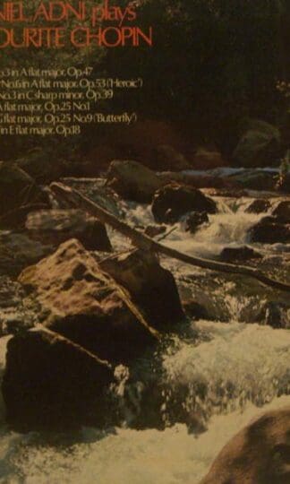 Daniel Adni Plays Favourite Chopin LP (UK 1971):Daniel Adni