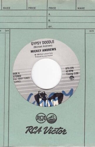 Gypsy Doodle 7" (CAN 1988):Mickey Andrews