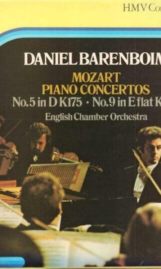Two Piano Concertos: No. 5 In D, K.175 / No. 9 In E Flat, K.271 LP (UK 1980):Wolfgang Amadeus Mozart
