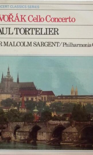 Cello Concerto LP (UK):Antonín Dvořák