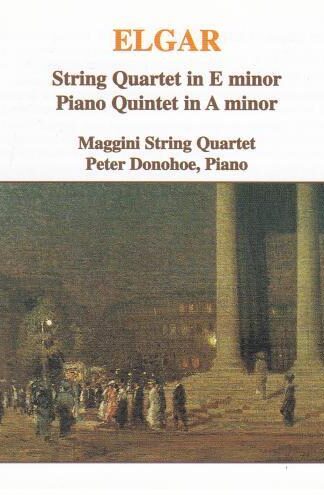 Elgar String Quartet / Piano Quintet CD:Peter Donohoe