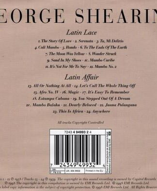 Latin Lace / Latin Affair:George Shearing