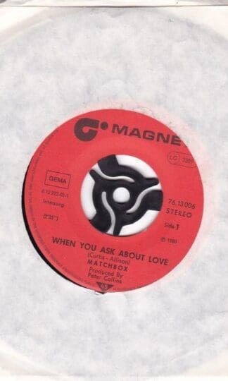 When You Ask About Love/You've Made A Fool Of Me 7" : Matchbox (3)