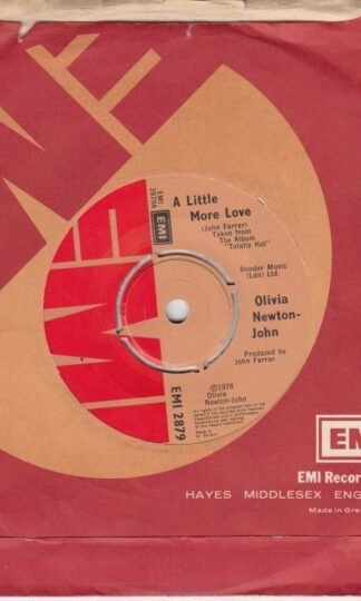 A  Little More Love/Borrowed Time 7" : Olivia Newton-John