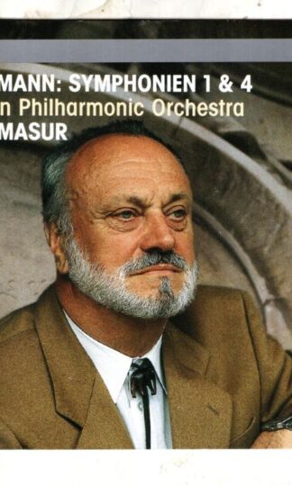 Schumann. Symphonien 1 & 4:Kurt Masur