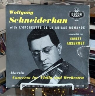 Concerto For Violin And Orchestra:Wolfgang Schneiderhan