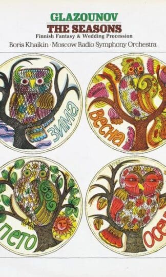 Glazounov: The Seasons (UK 1970):Boris Khaikin