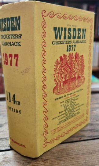 Wisden Cricketers' Almanack 1977 (114th edition) : Norman Preston