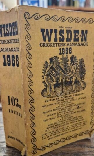 Wisden Cricketer's Almanack 1966 : Norman Preston
