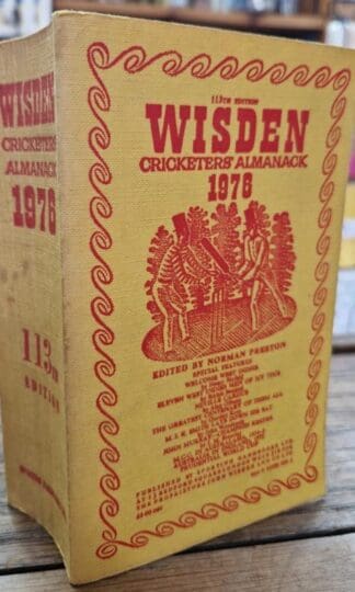Wisden Cricketers' Almanack 1976 : Norman Preston