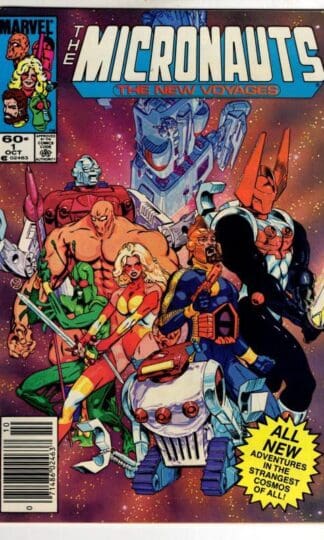 Micronauts The New Voyages #1 1984 : Peter B. Gillis