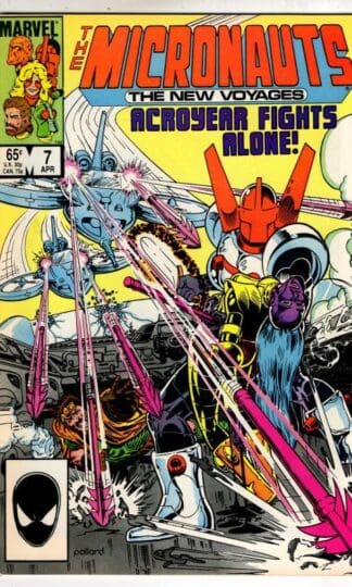 Micronauts The New Voyages #7 1985 : Peter B. Gillis