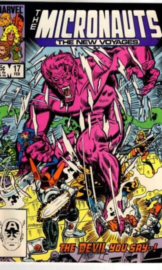 Micronauts The New Voyages #17 1986 : Peter B. Gillis