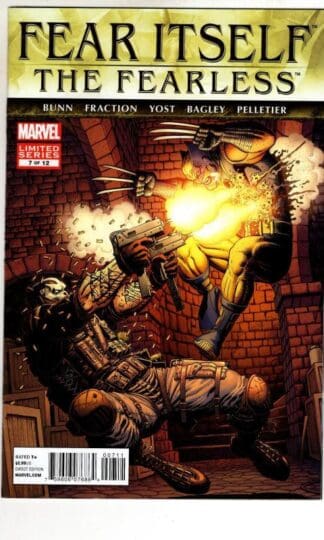 Fear Itself: The Fearless #7 2012 : Cullen Bunn