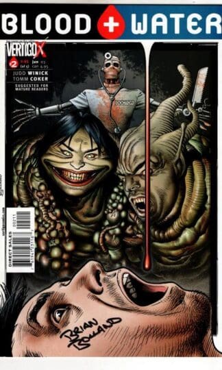 Blood + Water #2 2003 Brian Bollan Signed : Judd Winick