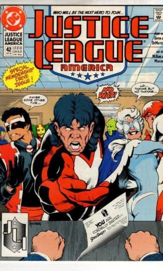 Justice League of America #42 1990 : James Robinson