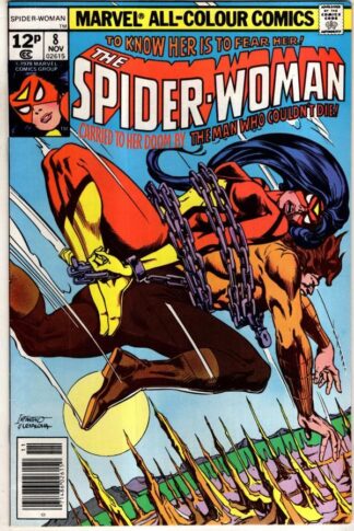 The Spider-Woman #8 1978 : Marv Wolfman