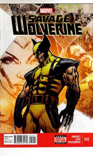 Savage Wolverine #12 2014 : Phil Jimenez