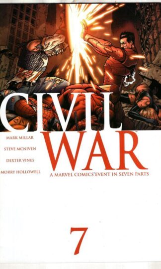 Civil War #7 Marvel 2007 : Mark Millar