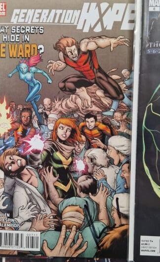 Generation Hope #6,7 & 8 2011 all Kieron Gillen signed : Kieron Gillen