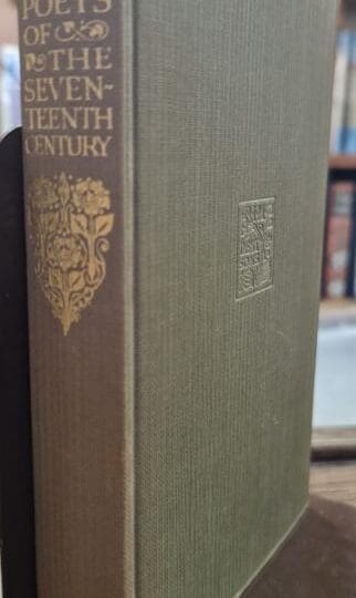 Minor Poets of the Seventeenth Century : Suckling,Lovelace,Carew,Herbert
