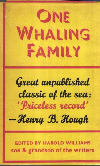 One Whaling Family : Harold Williams