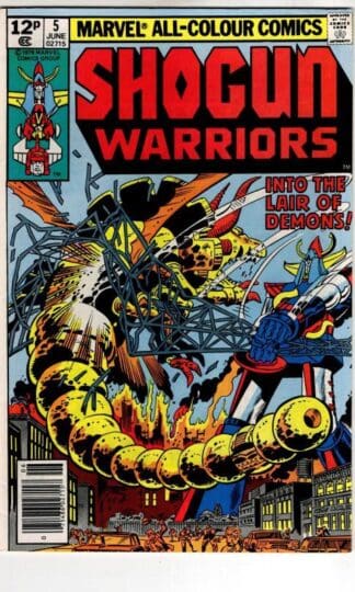 Shogun Warriors #5 1979 : Doug Moench