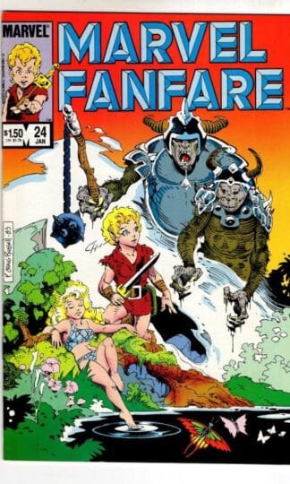 Marvel Fanfare #24 1986 : Doug Moench