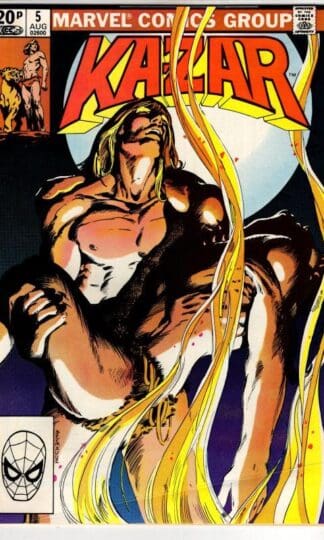 KA-ZAR #5: 1981 : Bruce Jones