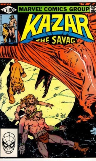 KA-ZAR #6: 1981 : Bruce Jones