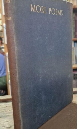 More Poems : A. E. Housman