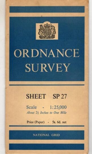 1:25000 First Series. Sheet SP27 Honiley : Ordnance Survey