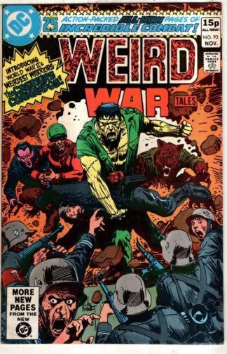 Weird War Tales #93 1980 : J. M. DeMatteis