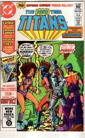 The New Teen Titans #16 1982 : Marv Wolfman