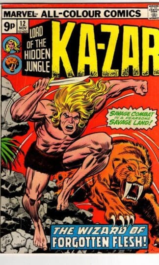 Ka-Zar #12 1975 : Doug Moench