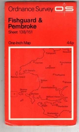 Fishguard & Pembroke Sheet 138/151:Ordnance Survey