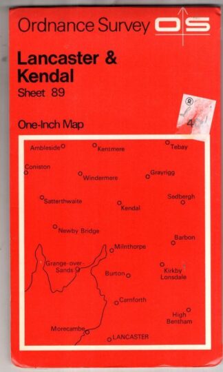 Lancaster & Kendal Sheet 89:Ordnance Survey