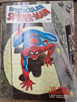 Spectacular Spider-Man magazine #1) ‘Lo This Monster’ : Stan Lee