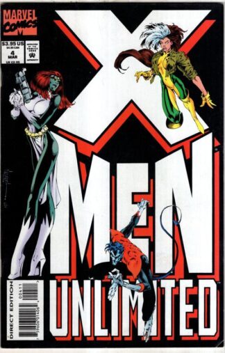 X-Men Unlimited #4 1993 : Scott Lobdell