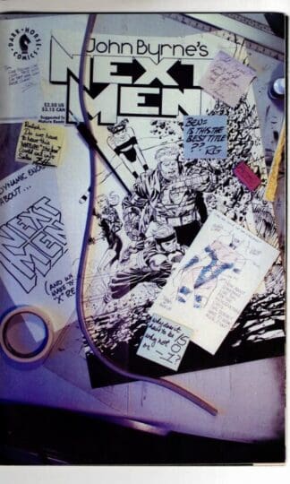 John Byrne's Next Men #15 1993 : John Byrne