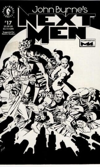 John Byrne's Next Men #17 1993 : John Byrne