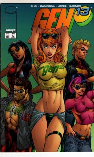 Gen 13 #12 1996 Image Comics : Brandon Choi