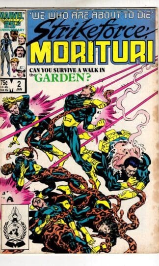 Strikeforce Morituri #2 1987 : Marvel