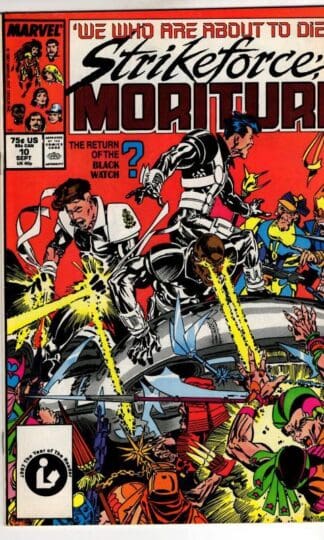 Strikeforce Morituri #10 1987 : Peter B. Gillis