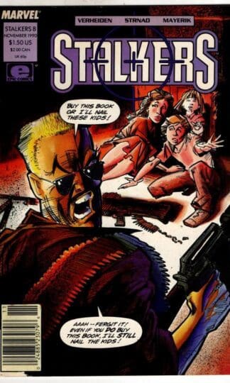 Stalkers #8 1990 (Epic) : Mark Verheiden